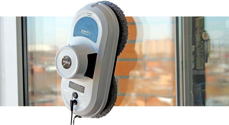 Как помыть окна роботом-мойщиком Hobot-188?