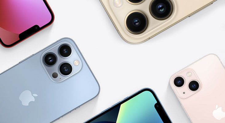 Какие цвета в линейке iPhone 13