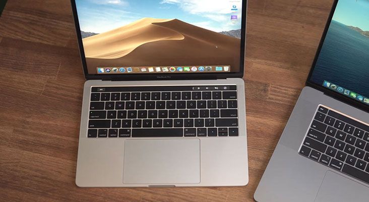 Размеры MacBook Air и Pro в см