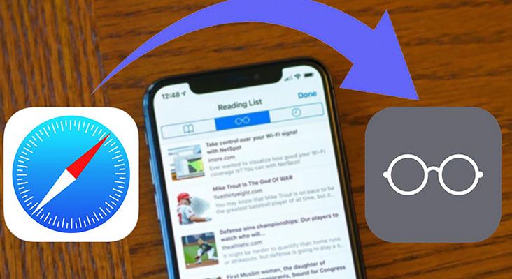 Как просматривать страницы в Safari без интернета?