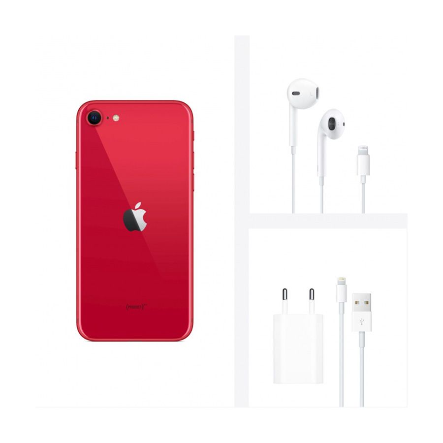 Apple iPhone SE 2020, 64 ГБ, красный, Product Red - купить в MacTime